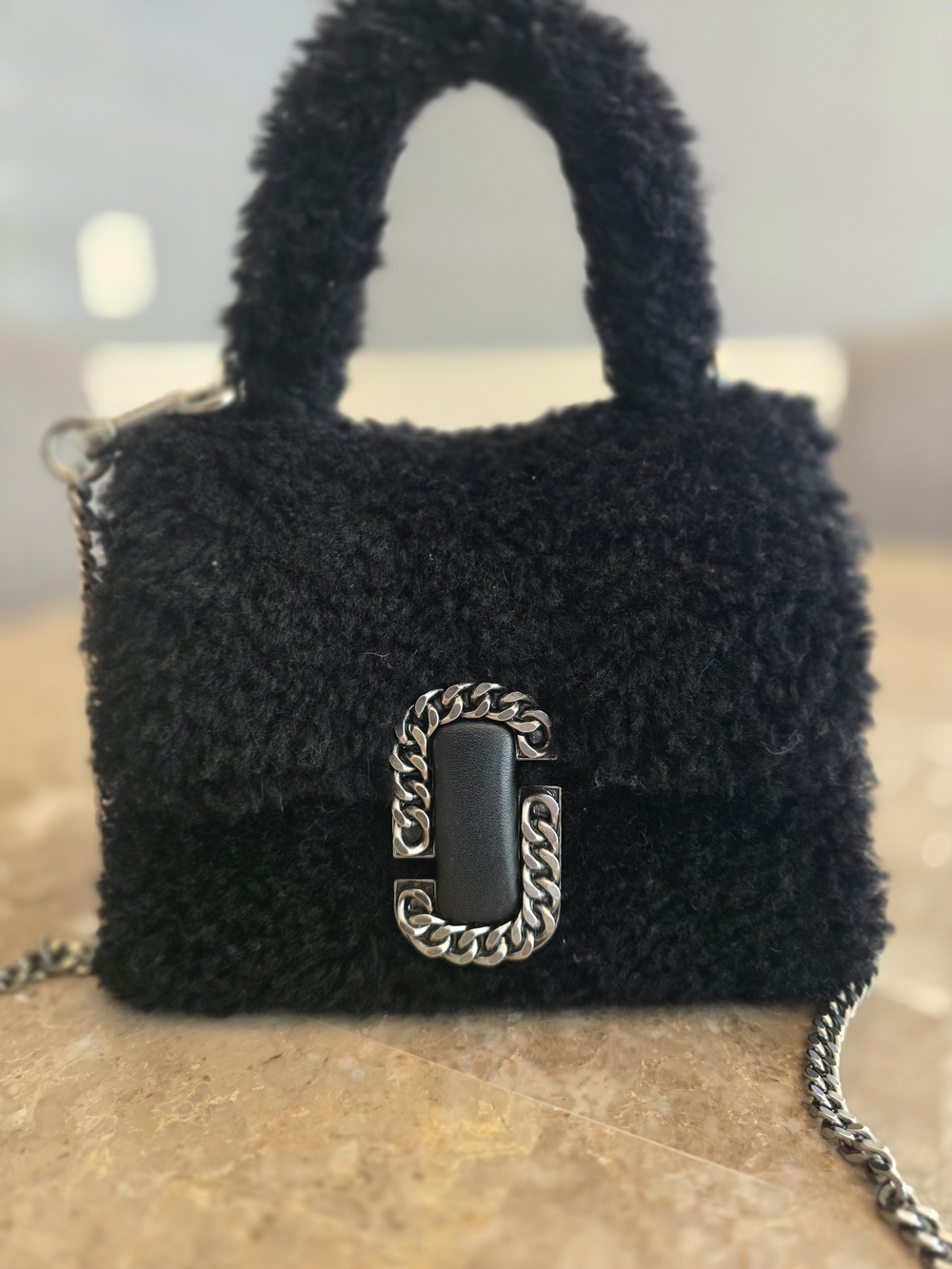 Marc Jacobs Teddy Mini Top Handle Bag